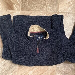 Live Oak Navy Sherpa Sweater